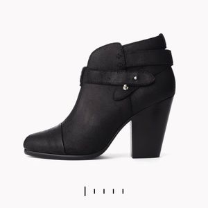 Rag and Bone Harrow boot black leather